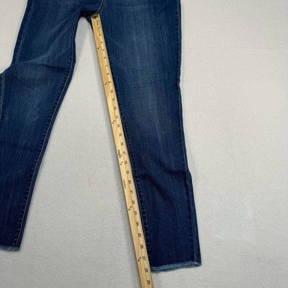 Seven 7 Hollywood Skinny Jeans Womens Size 8 Medium Blue Rainbow High Rise - Picture 10 of 14